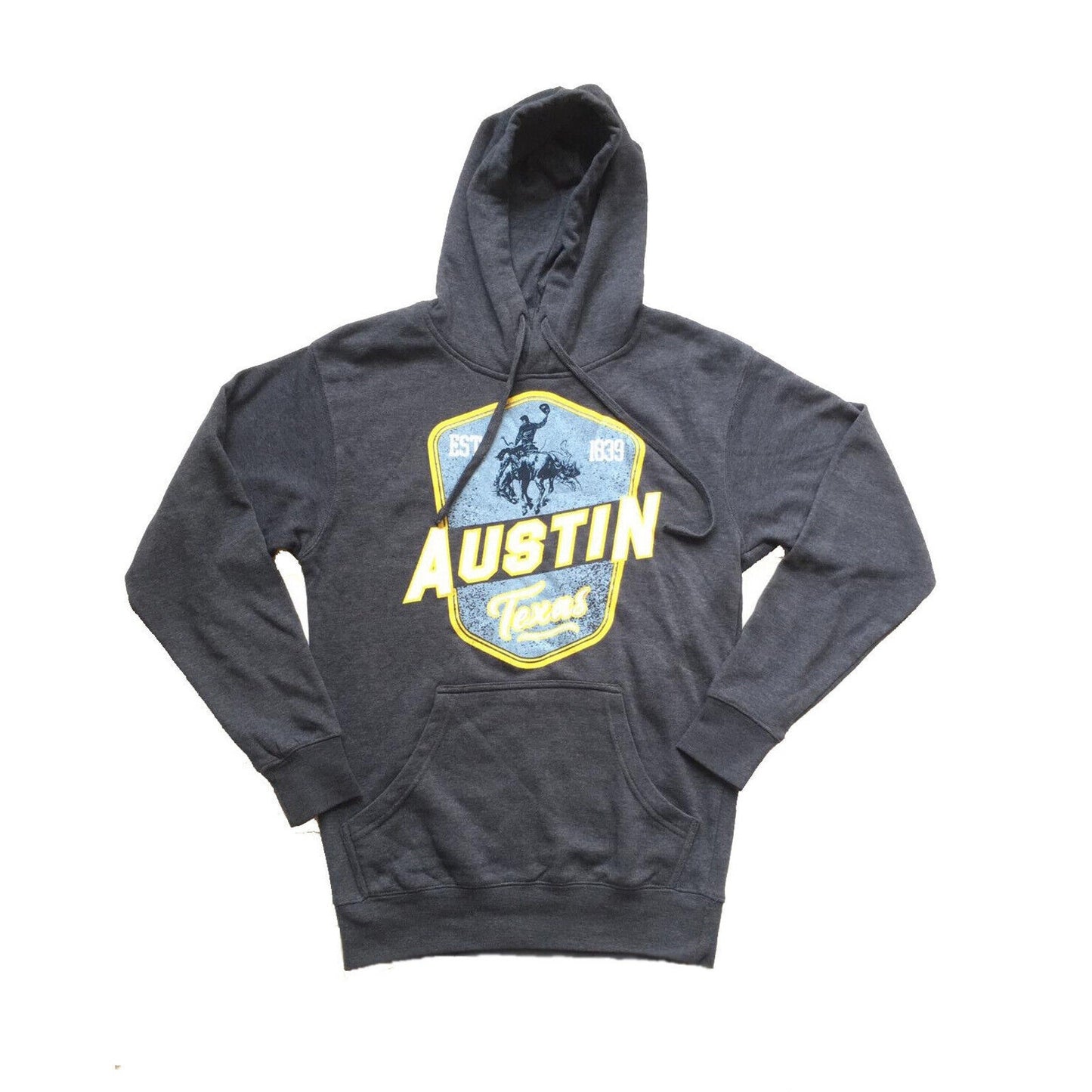 Austin Texas Unisex Sportswear Hoodie Hooded Relaxed Fit Sweater, Size Small