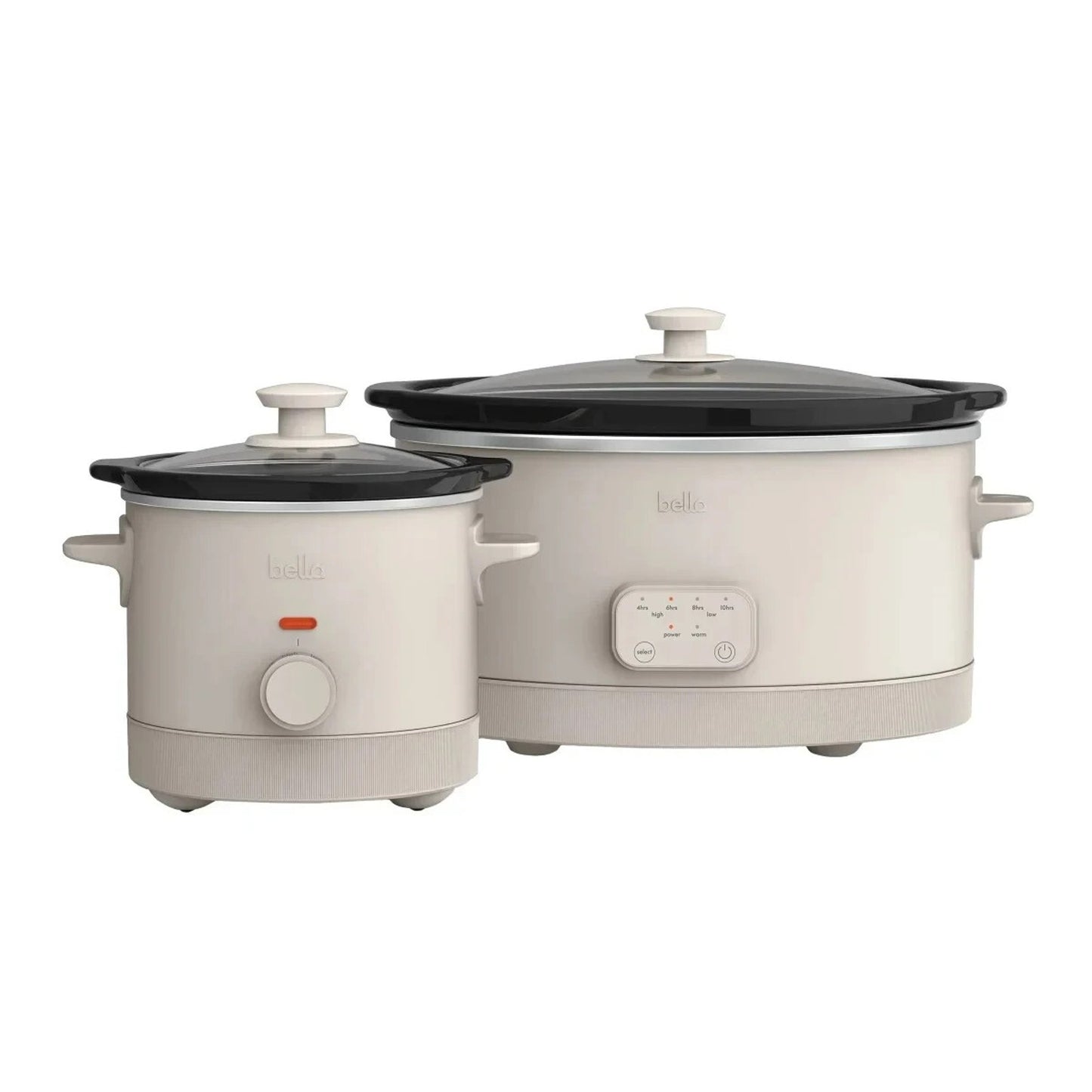Bella 6-Quart Programmable Slow Cooker with 2-Quart Slow Cooker Set