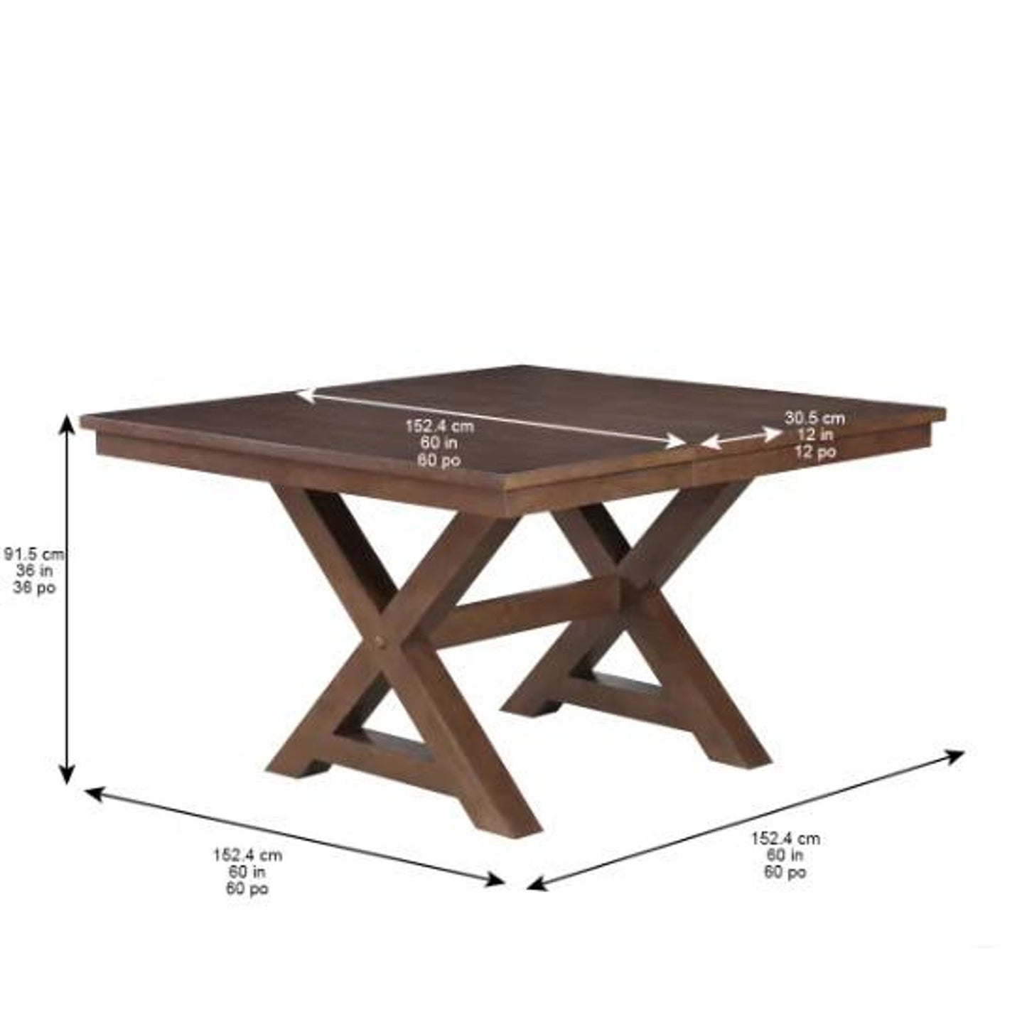 Collins 9 Piece expandable Counter Height Dining Set large square table eight upholstered chairs.