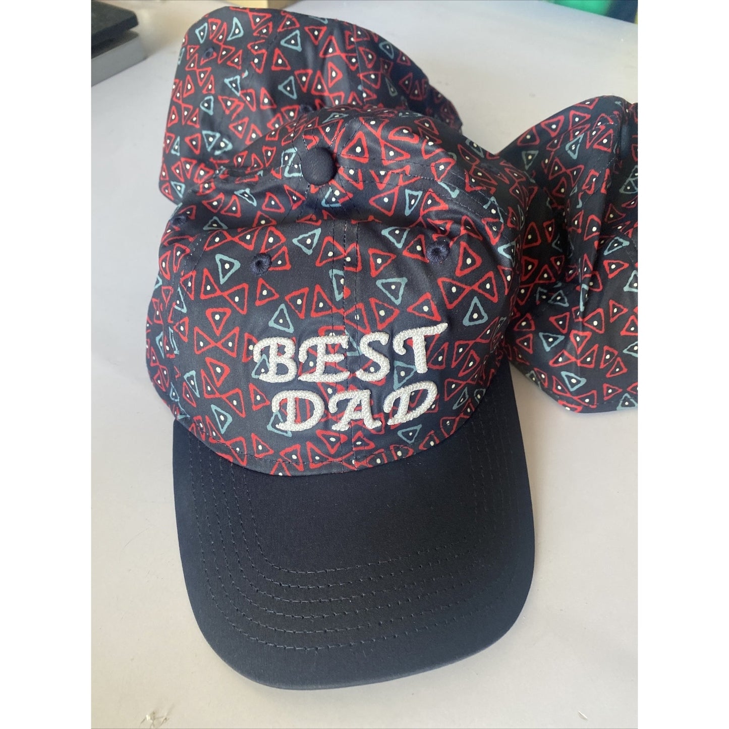 3-Pack Goodfellow Men's Poly Blend Father's Day Baseball Hat one fits all OSFA