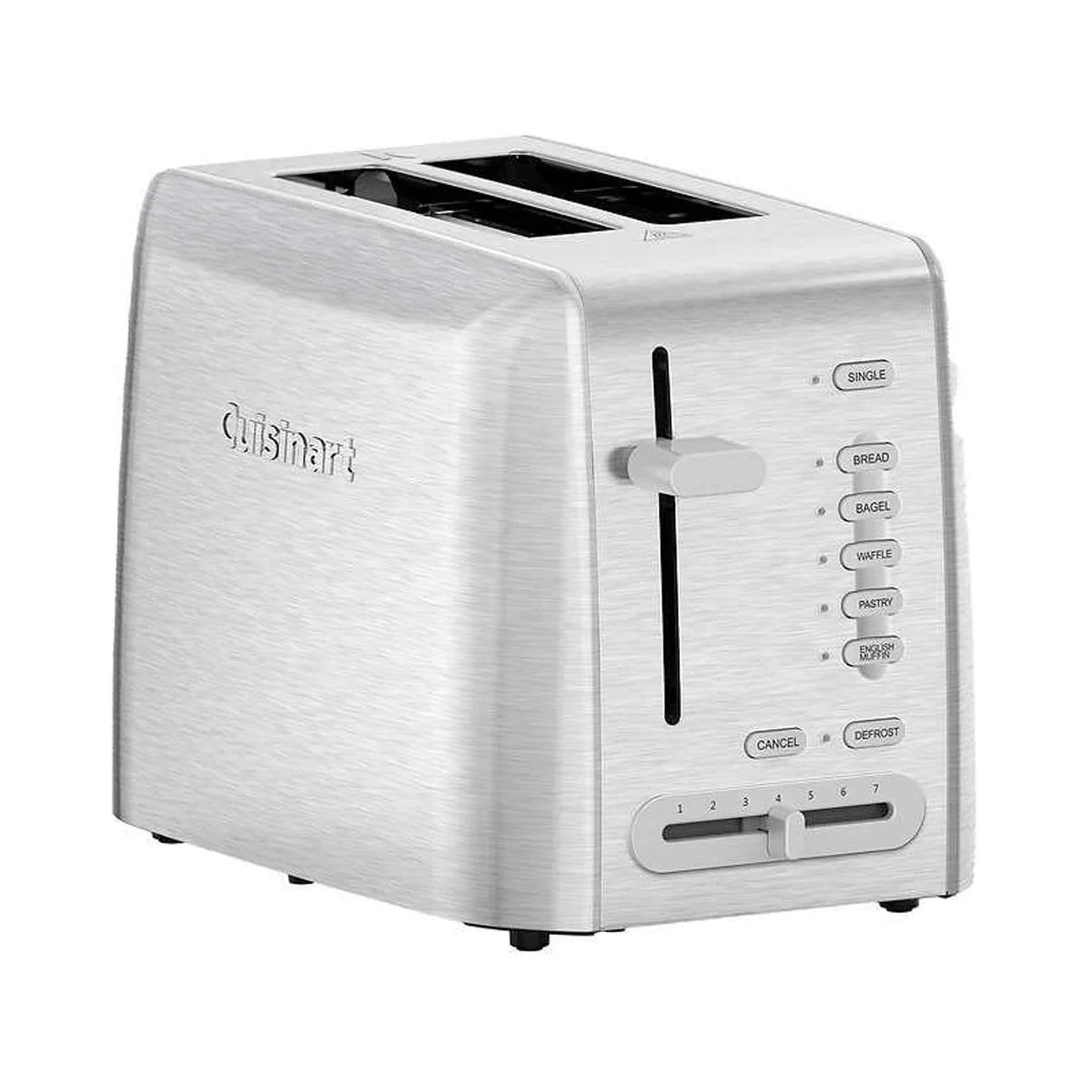 Cuisinart Custom Select 2-Slice Toaster – Stainless Steel, Multi-Function