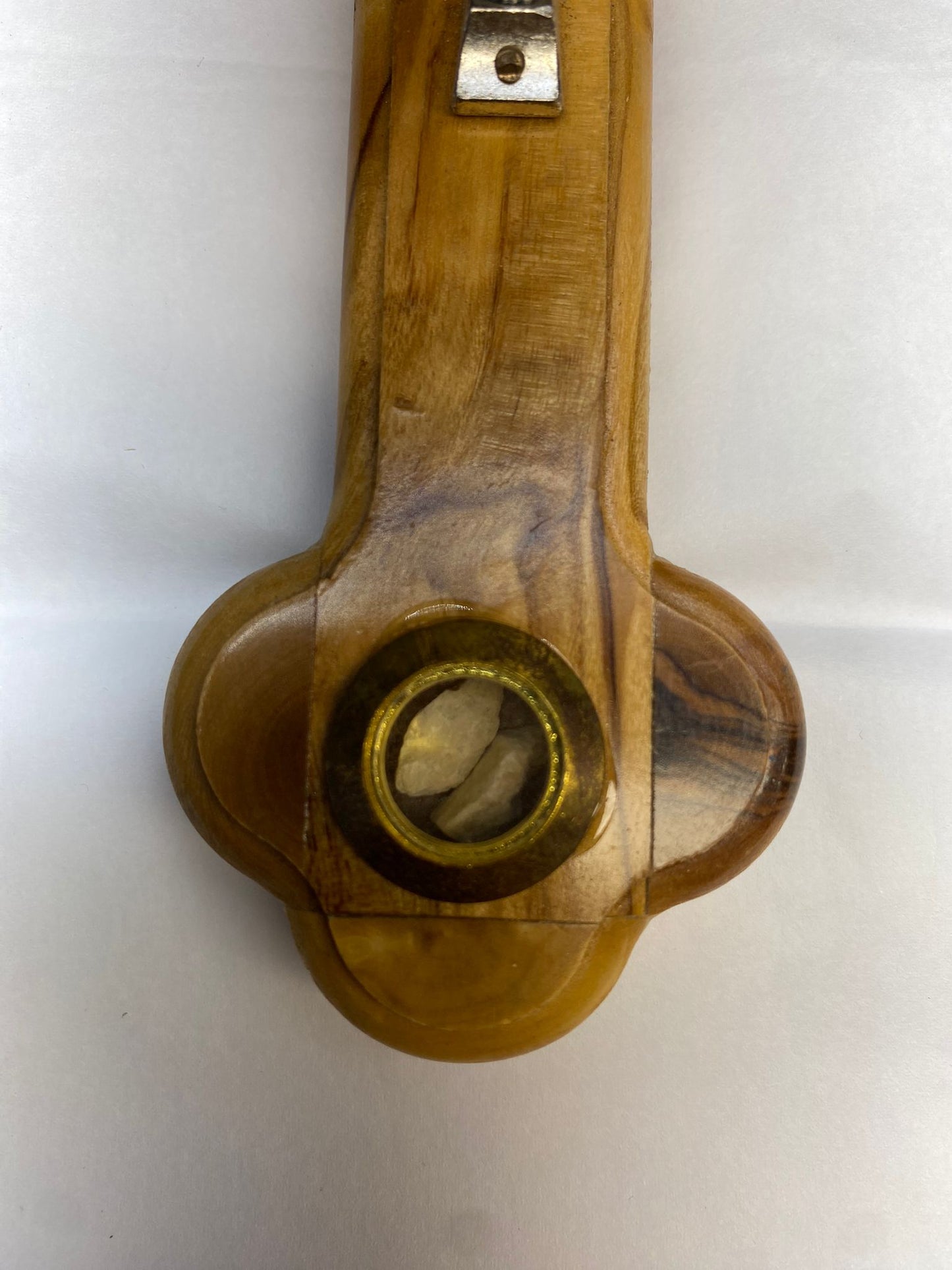Handcrafted Olive Wood Cross & Crucifix from the Holy Land 9"X5"