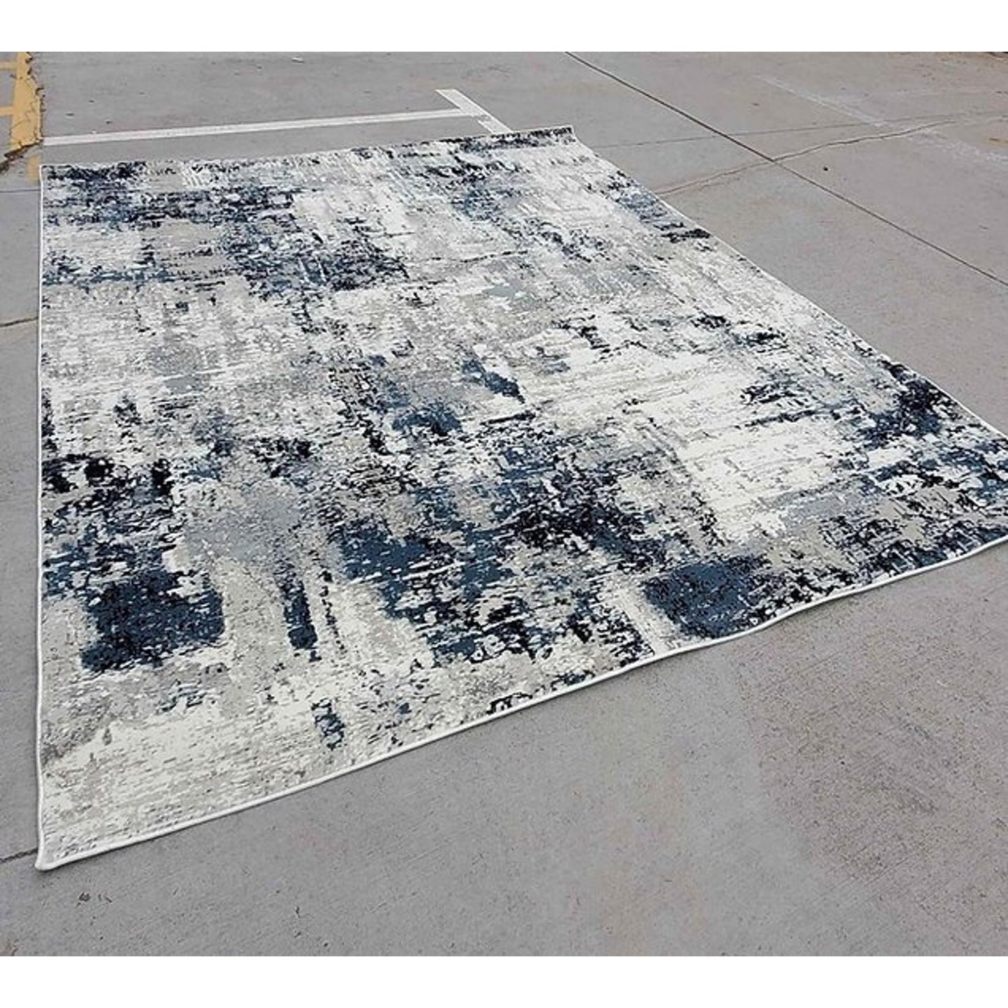 Thomasville Timeless Classic Rug Collection Santo Blue 7ft 10in X10ft