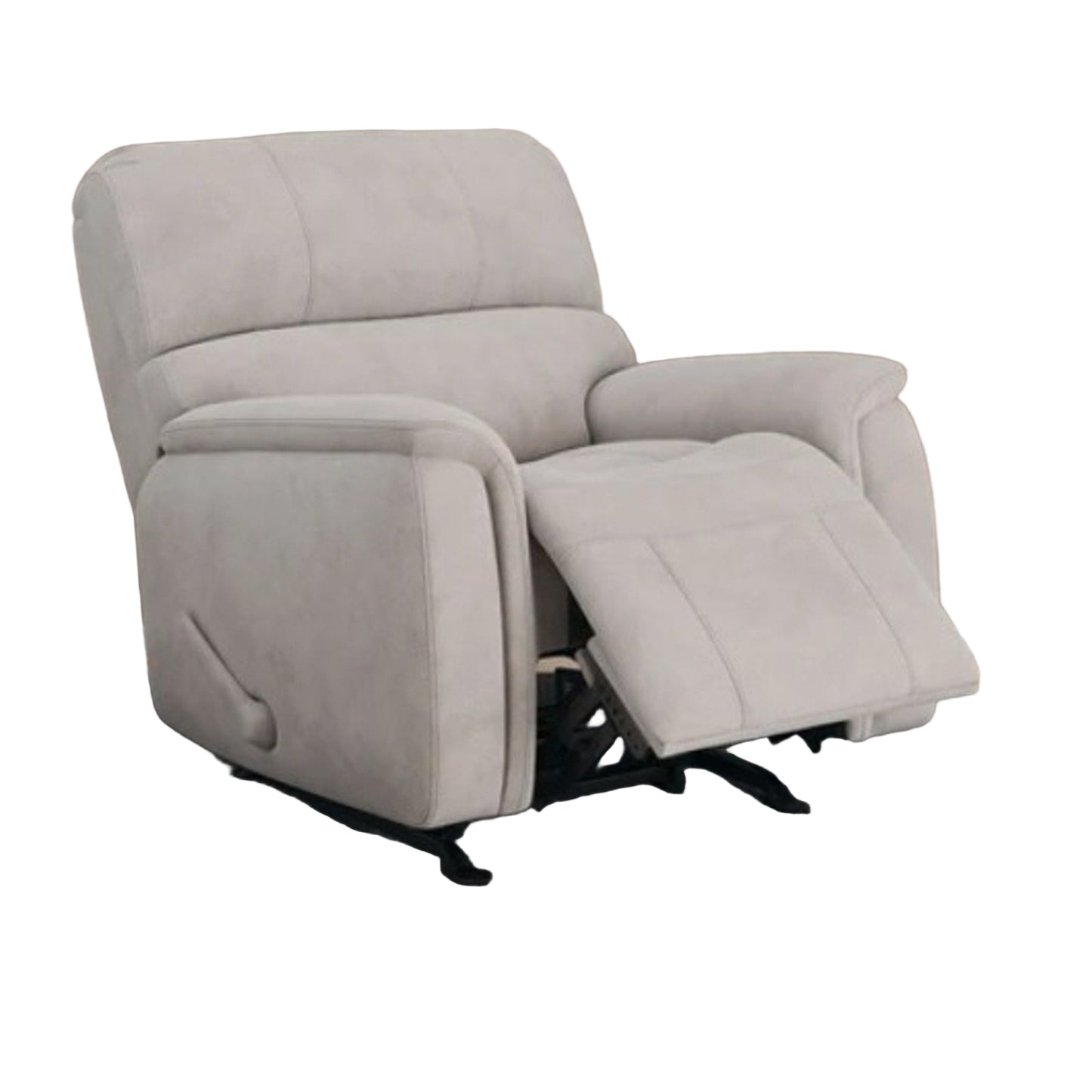 True Innovations Hayden Manual Rocker Recliner couch – Beige Fabric – Like New