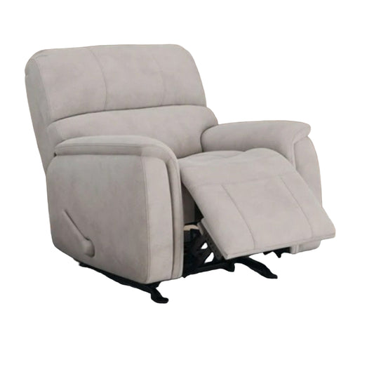 True Innovations Hayden Manual Rocker Recliner couch – Beige Fabric – Like New