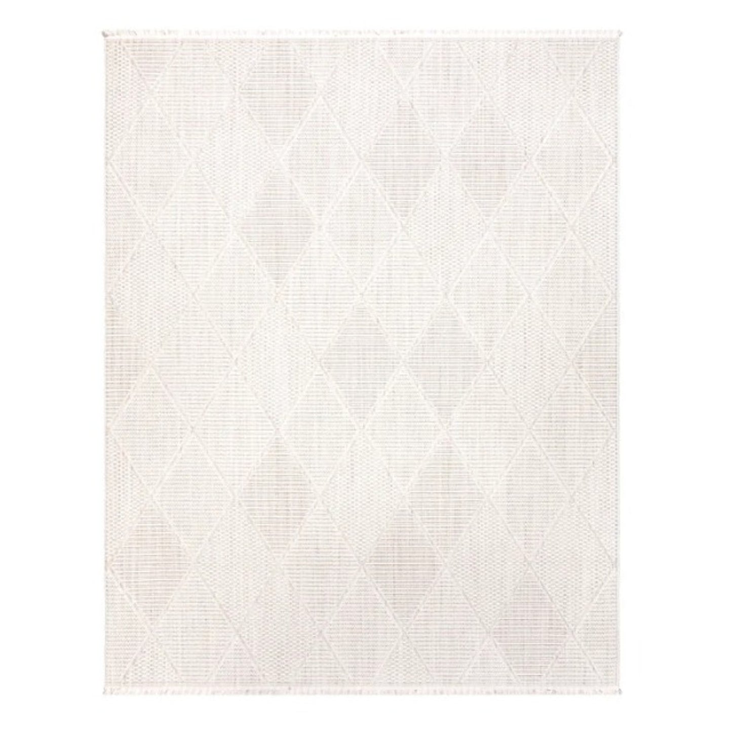 Brand New 8x10 Gertmenian Serenity Area Rug – Neutral Cream Textured – New