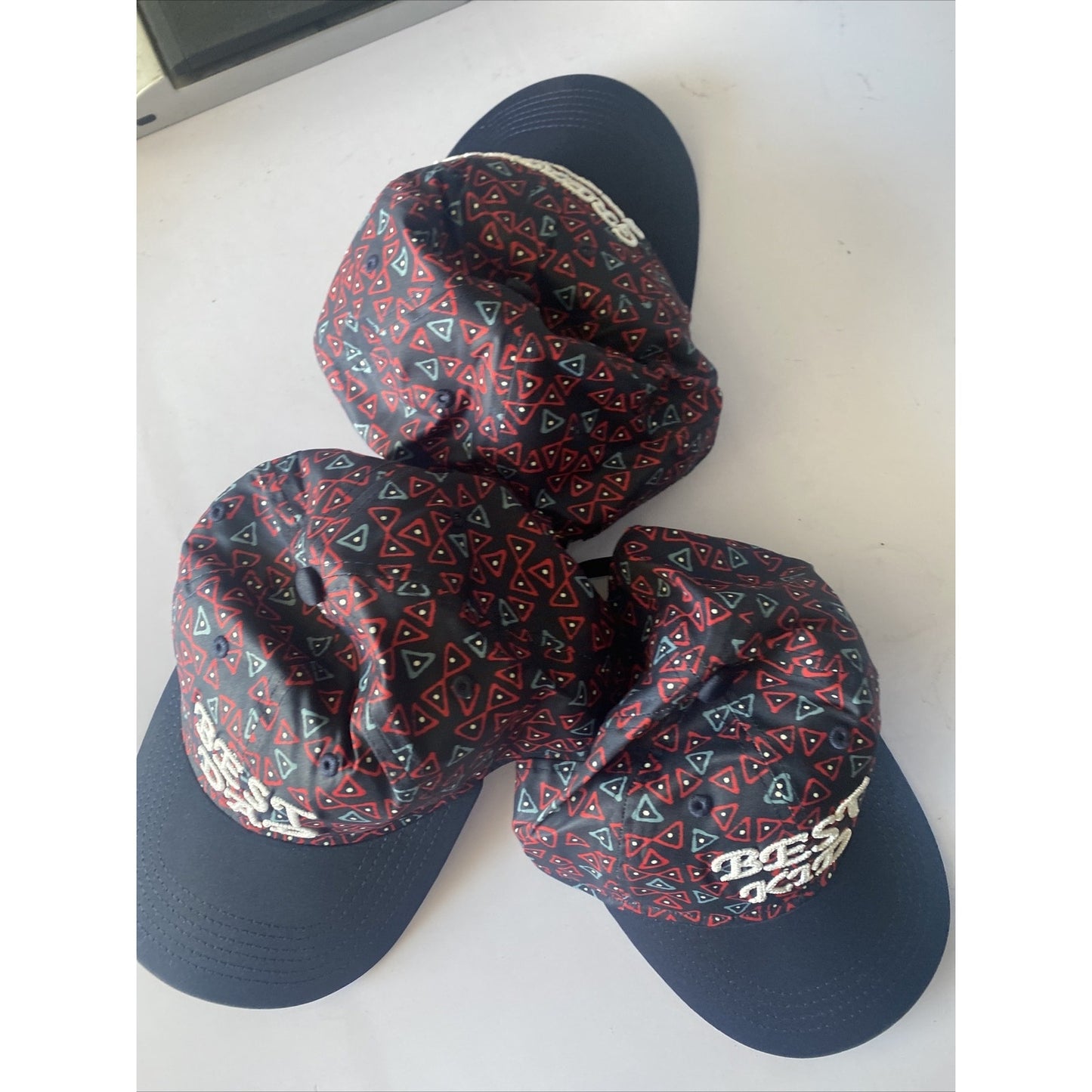 3-Pack Goodfellow Men's Poly Blend Father's Day Baseball Hat one fits all OSFA