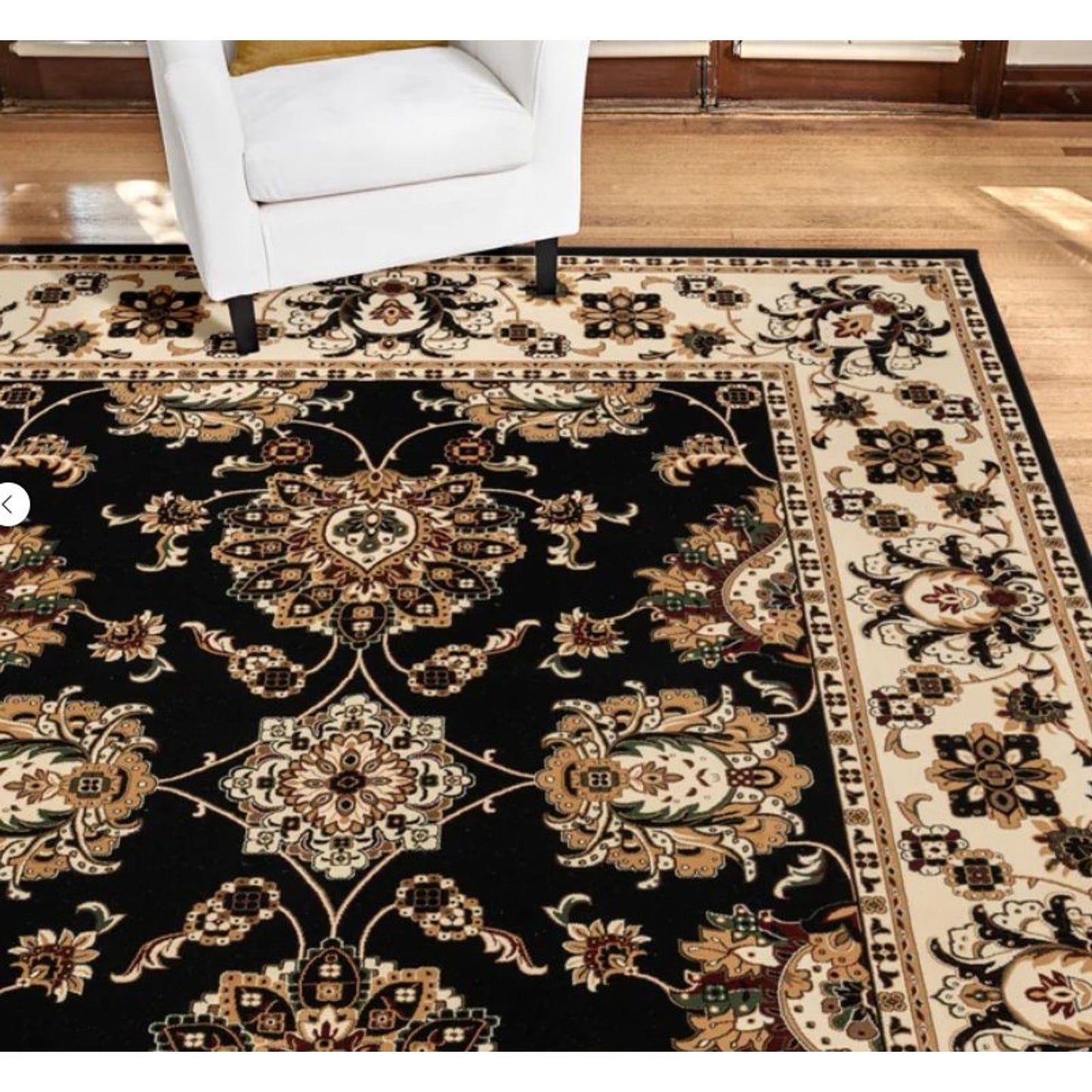 New Thomasville Timeless Classic Rug – Minerva – 7×10 Area Rug Minerva Black